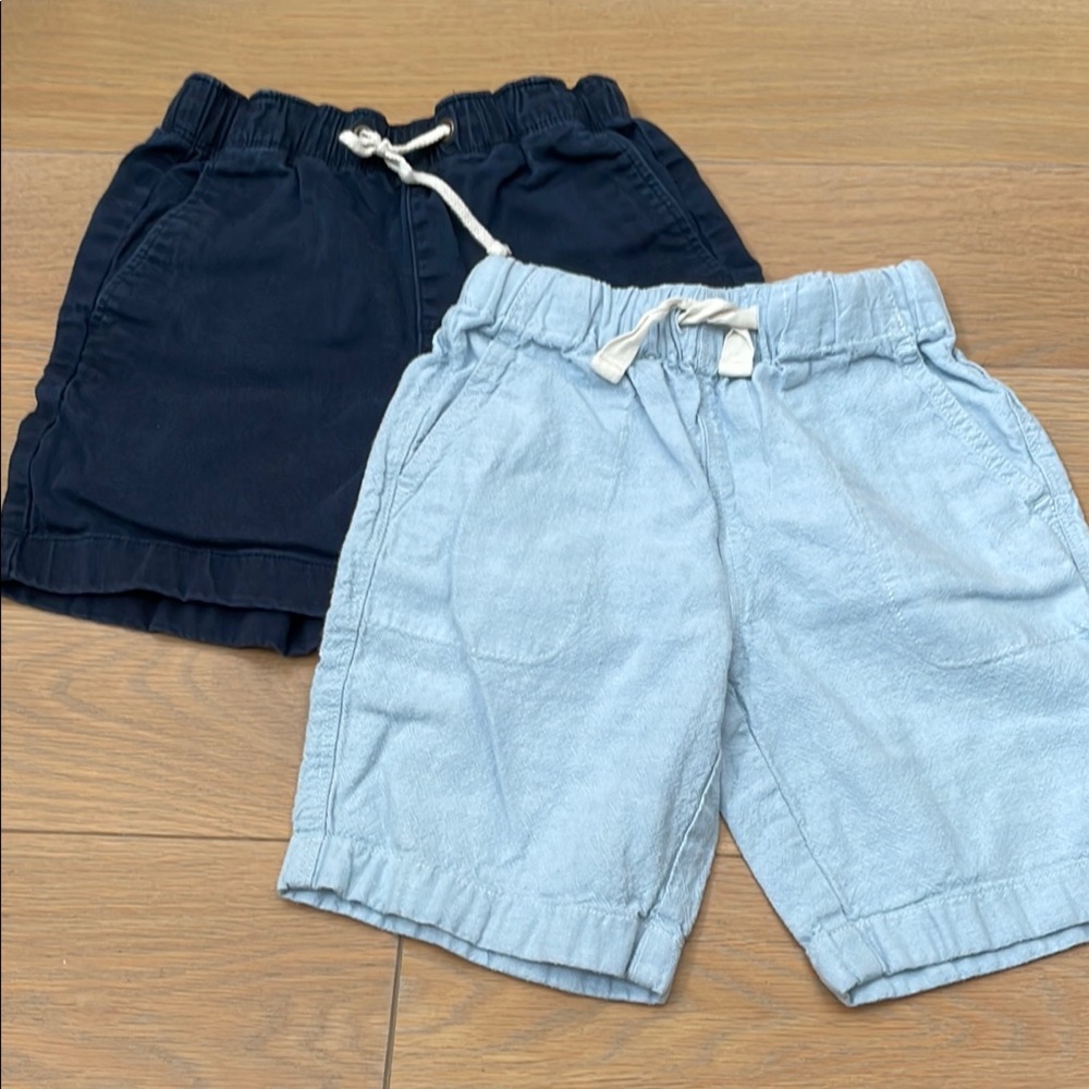 Crewcuts Boys Navy and Light Blue Shorts 7